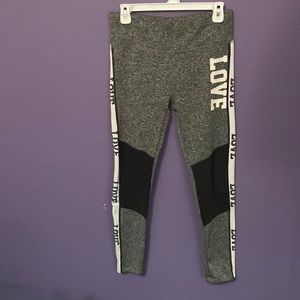 Grey legging pants